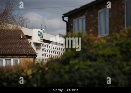 Hotel next to  Sipson Village, Near Heathrow Airport. Stock Photo