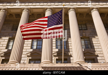 WASHINGTON DC USA Flag columns Stock Photo