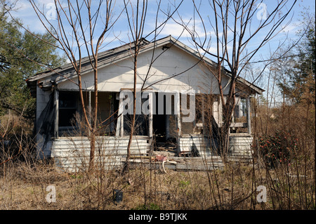 Abandoned shack use for homes by homeless people near Orlando Florida Stock Photo