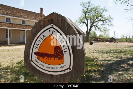 Colorado Las Animas Boggsville National Historic Register Site settlement on Santa Fe Trail founded 1862 Stock Photo