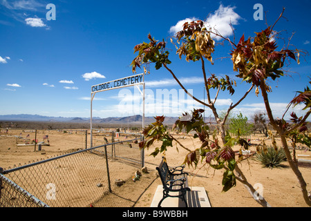 Chloride Cemetery Arizona USA Stock Photo