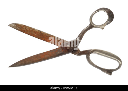 Old Scissors Stock Photo