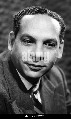 EDMUNDO ROS  Latin American bandleader and club owner in 1955 Stock Photo