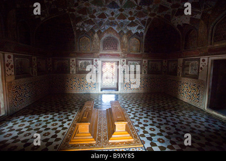 Itmad Ud Daulah Tomb in Agra India Stock Photo