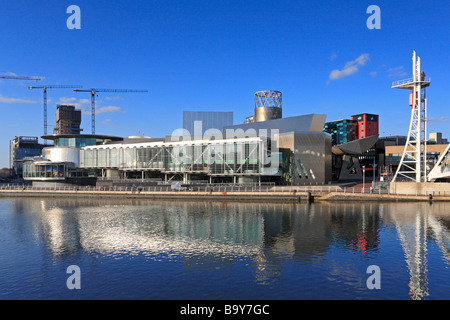 The Lowry Centre, Salford Quays, Manchester, Lancashire, England, UK. Stock Photo