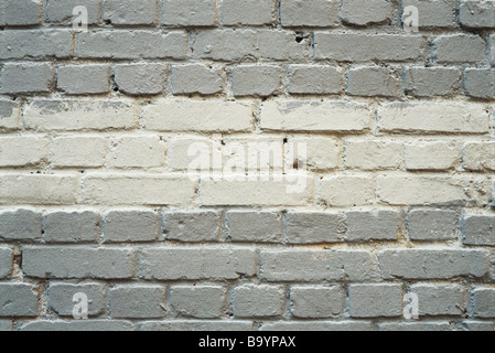 Painted brick wall Stock Photo