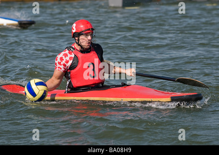 2008 Canoe Polo Championships Stock Photo