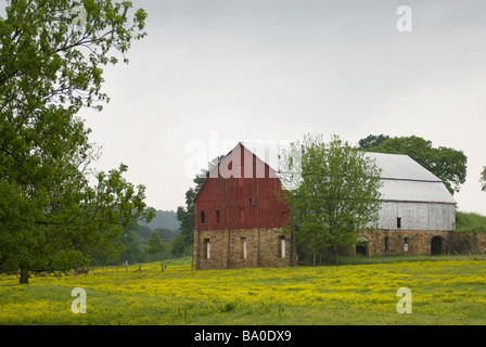 Subiaco Abbey and Acadamy in Subiaco, Arkansas. Stock Photo