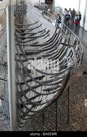 Skuldelev 1 in the Viking Ship Museum Stock Photo