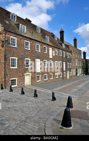 House Mill tidal watermill part of the three mills complex at Bromley by Bow on the River Lea Stock Photo