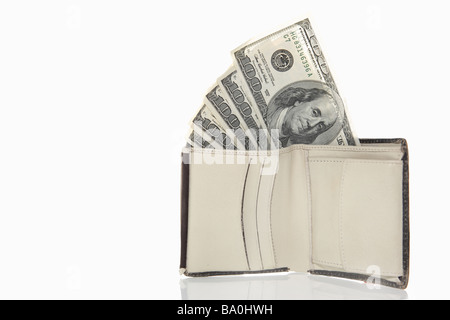 Dollars against white background Stock Photo