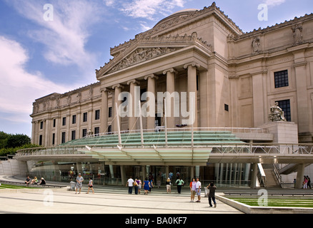 The Brooklyn Museum 200 Eastern Parkway Brooklyn New York Stock Photo