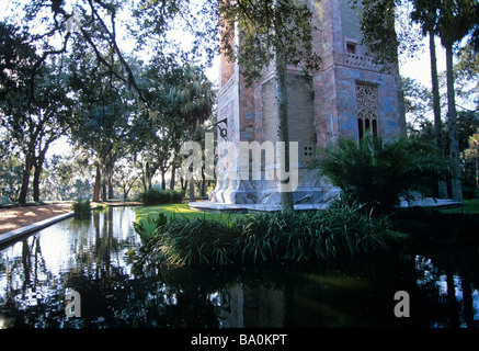 The Singing Tower at Bok Tower Gardens in Lake Wales Florida Stock Photo