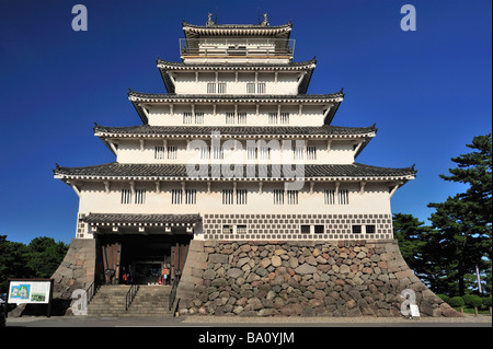 Castle, Shimabara, Nagasaki Prefecture, Kyushu, Japan Stock Photo