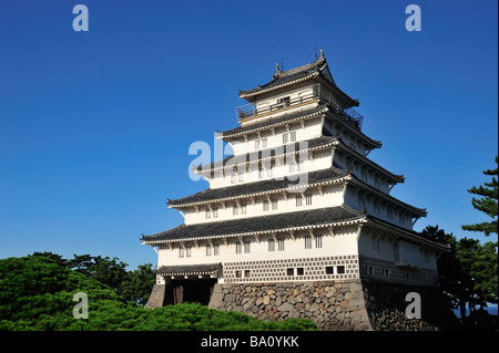 Castle, Shimabara, Nagasaki Prefecture, Kyushu, Japan Stock Photo