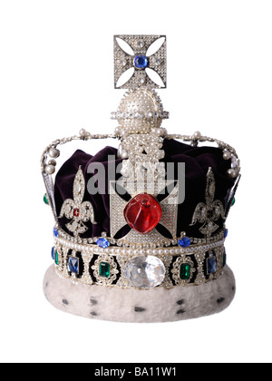 Queens Royal Crown Stock Photo