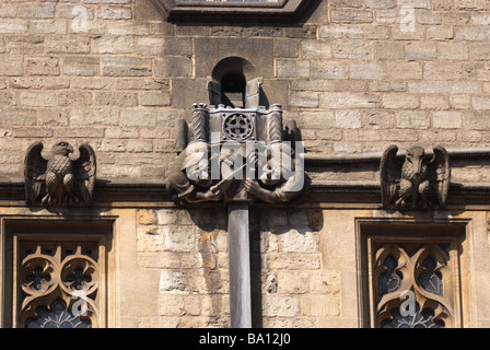 Gargoyles, Brasenose College, Oxford university, England Stock Photo