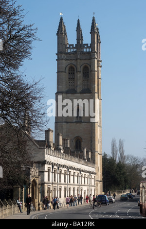 Magdalen tower, Oxford,UK Stock Photo