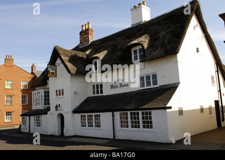 Ye Old White Horse Spalding Lincolnshire England. Stock Photo