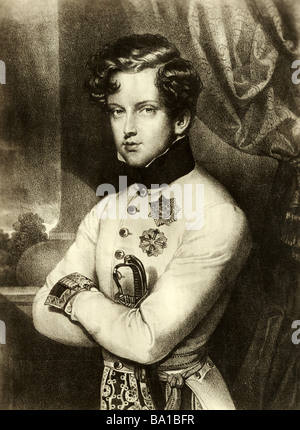 Napoleon Francois Joseph Charles, 20.3.1811 - 22.7.1832, King of Rome 1811 - 1814, Duke of Reichstadt 1817 - 1832, portrait, woo Stock Photo