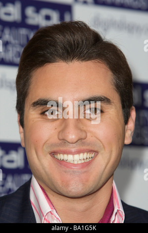 Raef Bjayou attending the Digital Spy Reality TV awards Bloomsbury Ballroom London Stock Photo