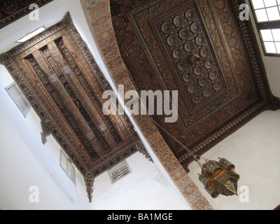 Old Damascene house Bayt al Aqqad Danish Institute in Damascus Damascus SYRIA Stock Photo