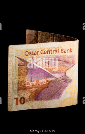 Qatar Bank Note Stock Photo - Alamy