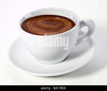 Hot chocolate drink Stock Photo