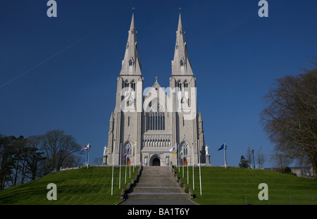 St Patricks Roman Catholic cathedral in Armagh City county armagh northern ireland Stock Photo