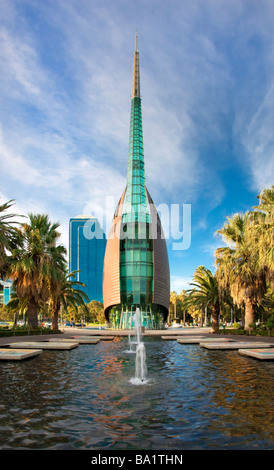 Swan Bell Tower at Barrack Square in Perth, Australia Stock Photo