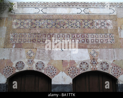 Old Damascene house Bayt al Sibai Damascus SYRIA Antigua Casa Damascena Beit o Bait al Sibai Damasco SIRIA Stock Photo