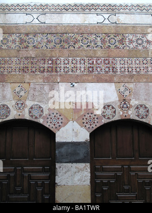 Old Damascene house Bayt al Sibai Damascus SYRIA Antigua Casa Damascena Beit o Bait al Sibai Damasco SIRIA Stock Photo