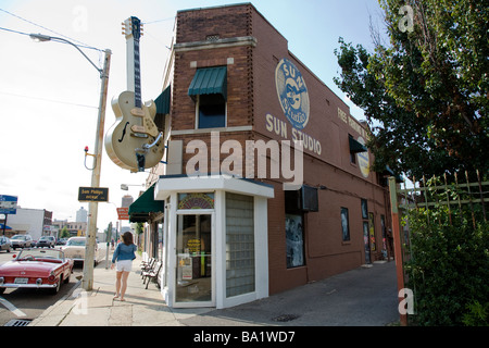 Sun Recording Studios in Memphis TN Home of Elvis and Rock Roll Stock Photo