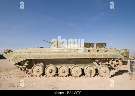 Georgian Army light tank. Stock Photo