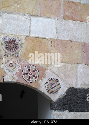 Old Damascene house Bayt al Sibai Damascus SYRIA Antigua Casa Damascena Beit o Bait al Sibai Damasco SIRIA Stock Photo