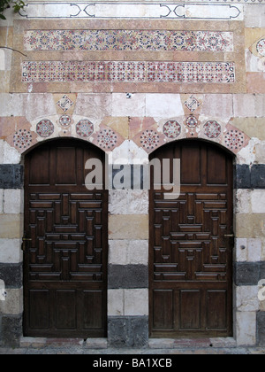 Old Damascene house Bayt al Sibai Damascus SYRIA Antigua Casa Damascena Beit o Bait al Sibai Damasco SIRIA Stock Photo