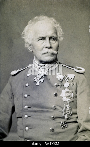 Hartmann, Jakob Baron von, 4.2.1795 - 23.2.1873, Bavarian general, commanding general of II Bavarian Army Corps 1970 - 1873, por Stock Photo