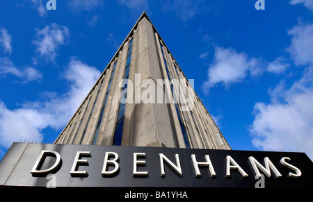 Debenhams department store in Oxford Street, London, Britain, UK Stock Photo