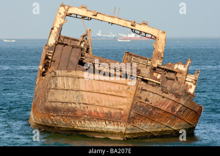 Fishing Boat Graveyard in Nouadhibou Mauritania Stock Photo - Alamy