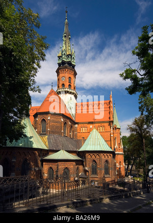 Poland Krakow Podgorze district St Josef s Church Stock Photo