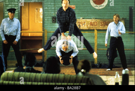 THE FULL MONTY 1997 TCF film with Robert Carlyle at right Stock Photo