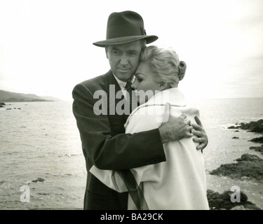 Photo Originale Kim Novak & James Stewart – Le Film VERTIGO De Hitchcock (1958) – Vintage Cinéma