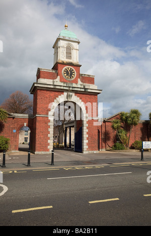 The Entrance Tower to St Vincent College, Gosport. Formerly H.M.S. St