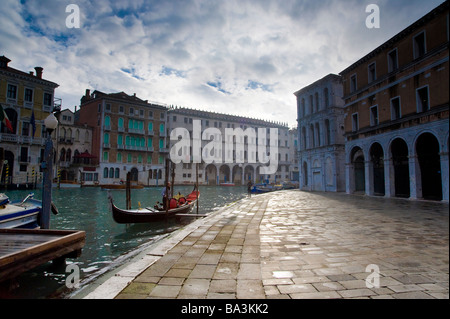 Campo San Giancomo di Rialto, Rialto, San Polo, Venice, Italy. Stock Photo