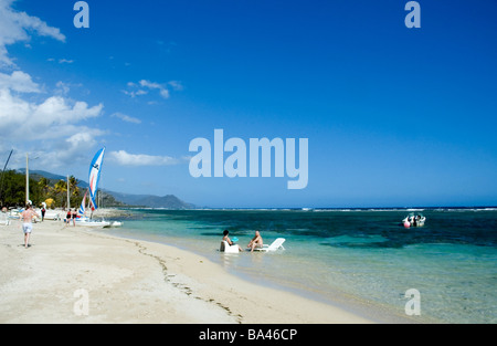 CUBA Parque Baconao Holiday resort private beach March 2009 Stock Photo