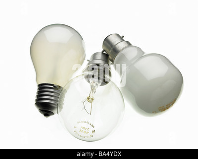 old light bulbs Stock Photo