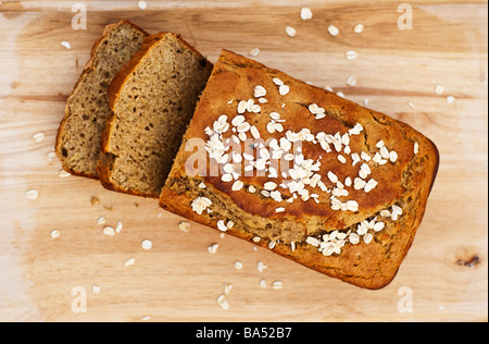 freshly baked loaf of bread Stock Photo