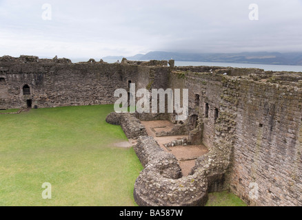 Wales Anglesey Beaumaris castle Stock Photo