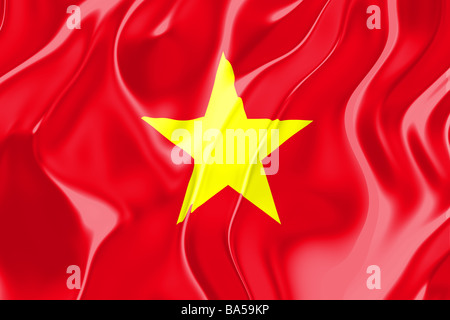 Flag of national country symbol illustration Stock Photo