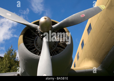 Douglas C-47A Skytrain Airplane Also called Gooney Birds Stock Photo